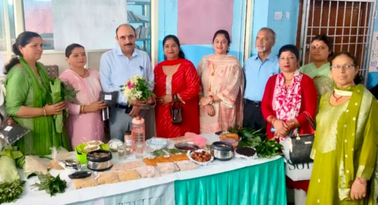 जोगिंद्रनगर कॉलेज में उन्नत भारत अभियान के तहत भव्य मेला