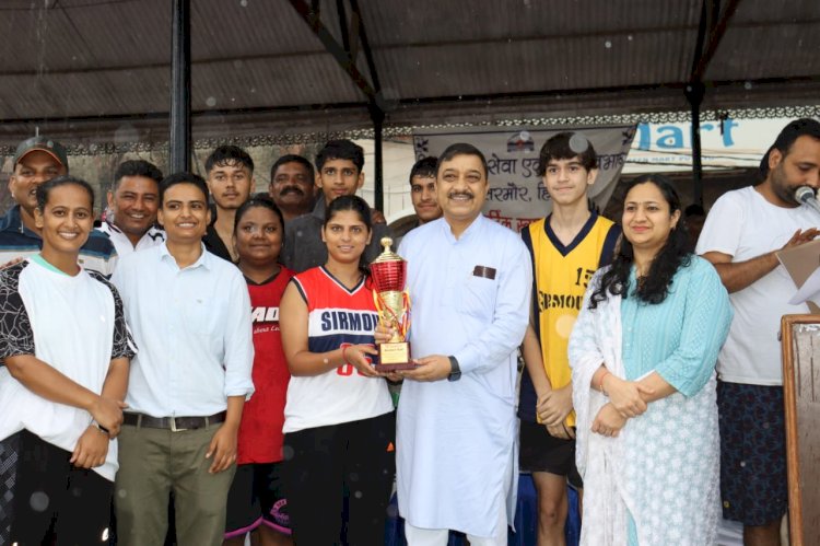 राष्ट्रीय खेल दिवस पर नाहन चौगान मैदान में कार्यक्रम आयोजित, सांसद ने की बतौर मुख्यातिथि शिरकत