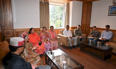 केंद्रीय राज्य मंत्री ने मनाली में आपदा से हुए नुकसान का जायजा लिया