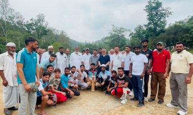 विधायक अजय सोलंकी ने किया कोहली क्रिकेट कप का शुभारंभ