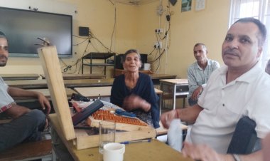 डाईट जुखाला में वृद्धजनों के लिए नेत्र जांच शिविर आयोजित