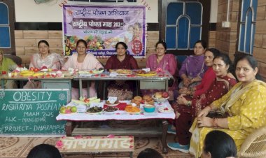 चोलथरा में मोटापा विषय पर जागरूकता शिविर आयोजित