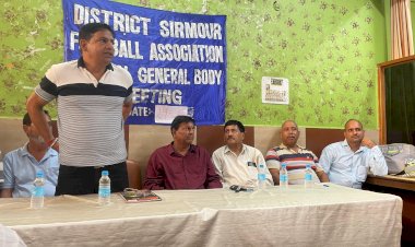 हिमाचल प्रदेश फुटबॉल संघ की बैठक सम्पन्न, विभिन्न मुद्दों पर हुई चर्चा