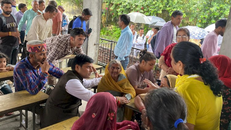 आपदा प्रभावितों के साथ खड़ी है सरकार और संगठन : राजीव राणा