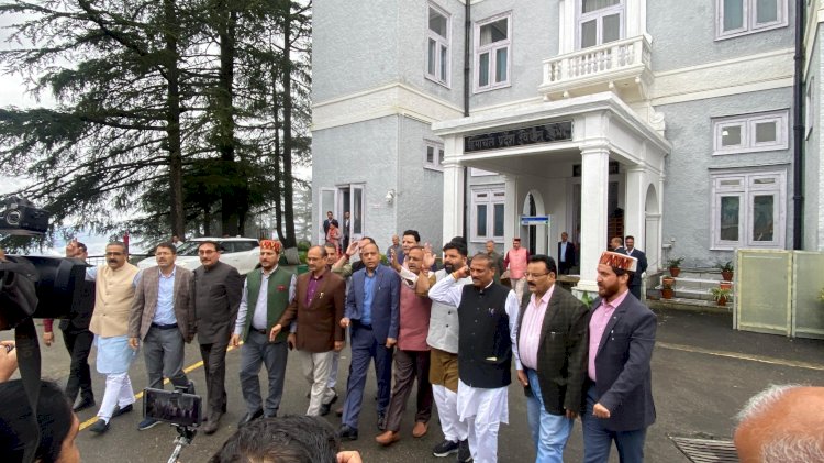 वोटों का डाका डालकर सीएम ने जितवाय चुनाव और वोट चोरी यात्रा निकाल रहे है : जयराम ठाकुर