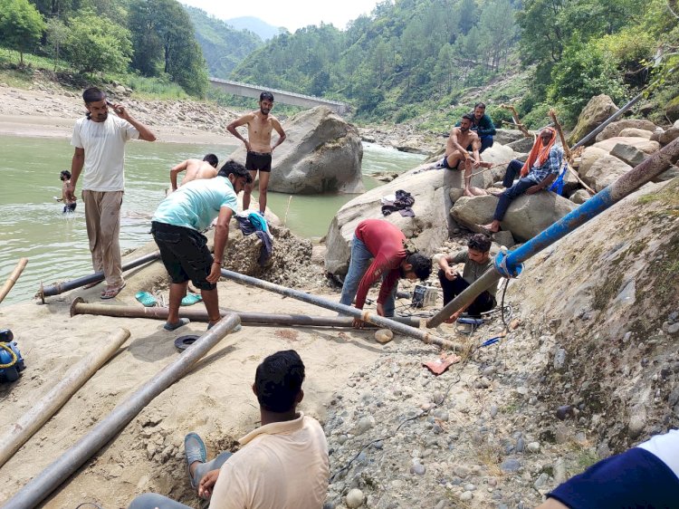 धर्मपुर जल शक्ति डिवीजन की 105 योजनाएँ प्रभावित, 1175.50 लाख का नुकसान - अधिशाषी अभियंता