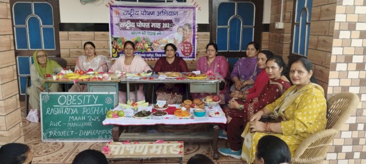 चोलथरा में मोटापा विषय पर जागरूकता शिविर आयोजित