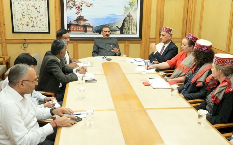 हिमाचल सेब और नाश्पाती की खेती के लिए न्यूजीलैंड के साथ सहभागिता पर कर रहा विचार...उच्च आयुक्त पैट्रिक जॉन राटा ने मुख्यमंत्री से भेंट की