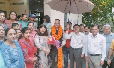 नरेश ठाकुर ने किया छात्राओं की अंडर-19 इंडोर गेम्स का शुभारंभ