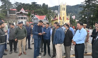 लोक निर्माण मंत्री ने वीरभद्र सिंह की प्रतिमा अनावरण कार्यक्रम की तैयारियों का लिया जायजा