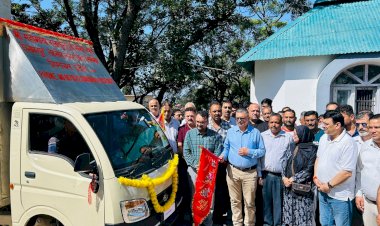 17,500 रुपये में 250 लोगों का भोजन: 30 किलोमीटर दायरे में होगा उपलब्ध, भंडारा वैन को हरी झंडी दिखाई विधायक ने..