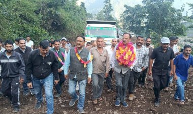 उद्योग मंत्री ने एनएच 707 तथा चिलोन-चोकी मृगवाल सड़क किया निरीक्षण,  शिलाई,कफोटा तथा सतौन में सुनी जनसमस्याएं