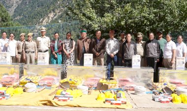 आपदा न्यूनीकरण अंतर्राष्ट्रीय दिवस पर शारबो में विशेष कार्यक्रम आयोजित