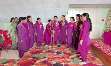 आठवां राष्ट्रीय पोषण माह समापन समारोह पधर में संपन्न