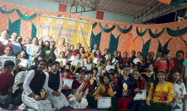 जिला स्तरीय कला उत्सव प्रतियोगिताओं का आयोजन, विद्यार्थियों ने दिखाई प्रतिभाएं