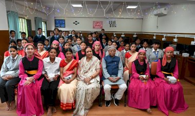 राज्यपाल ने नारी सेवा सदन और बालिका आश्रम का दौरा किया