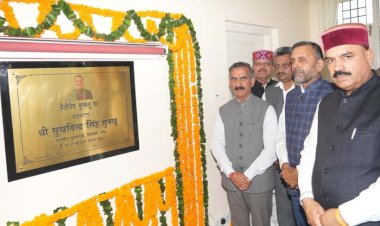 मुख्यमंत्री ने बड़सर विधानसभा क्षेत्र में 41.52 करोड़ रुपये के लोकार्पण और शिलान्यास किए