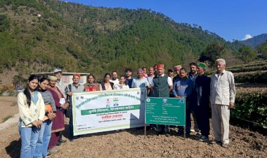 किसानों को उन्नत खेती की राह दिखा रही जाइका कृषि परियोजना