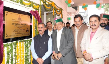 मुख्यमंत्री ने सोलन विधानसभा क्षेत्र में 27.43 करोड़ रुपये के किए लोकार्पण एवं शिलान्यास