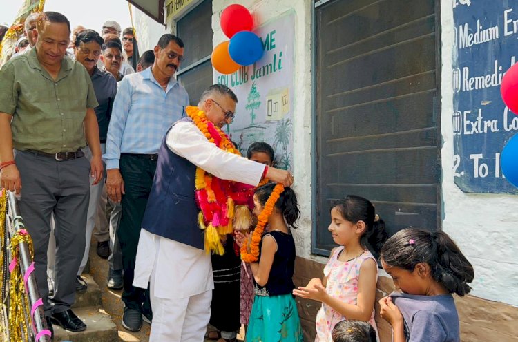 विधायक अजय सोलंकी ने जामली को दी 70 लाख की विकासात्मक सौगातें