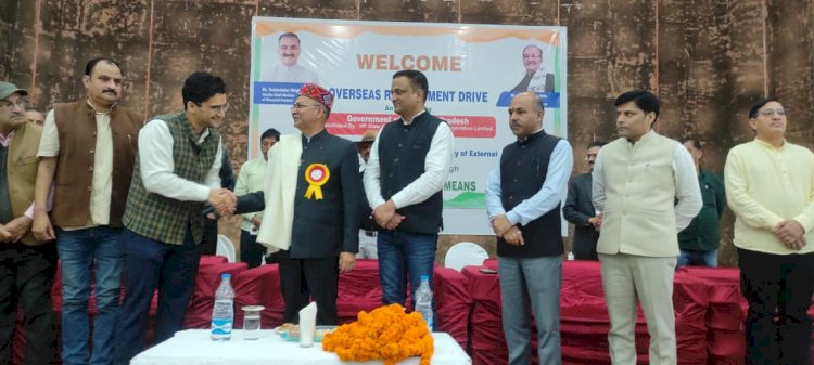 युवाओं को विदेशों में रोजगार दिलाना, मुख्यमंत्री की बड़ी पहल : सुनील शर्मा बिट्टू