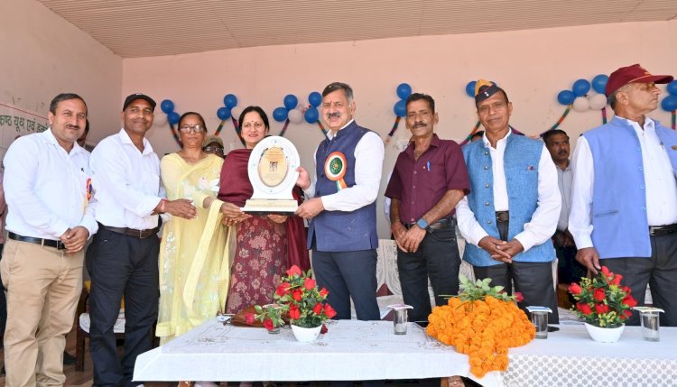खेलों से विद्यार्थियों में अनुशासन, आत्मविश्वास और समन्वय की भावना का होता है विकास: राजेश धर्माणी