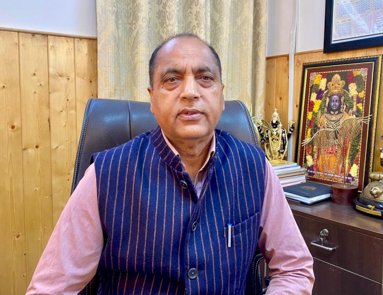 कांग्रेस के बड़े नेता हिमाचल आ रहे हैं वह मुख्यमंत्री से लें गारंटियों का हिसाब : जयराम ठाकुर