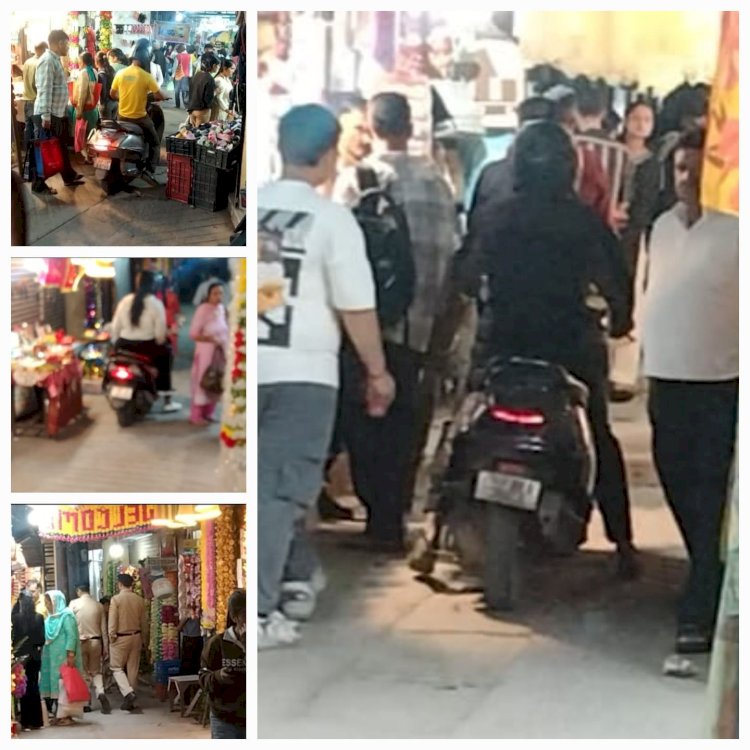 नाहन: शहर के गलीनुमा बाजार में दो पहिया वाहनों की एंट्री पर नही लगी लगाम, फेस्टिवल सीजन में परेशानी बढ़ी, एसपी बोले सख्ती होगी...
