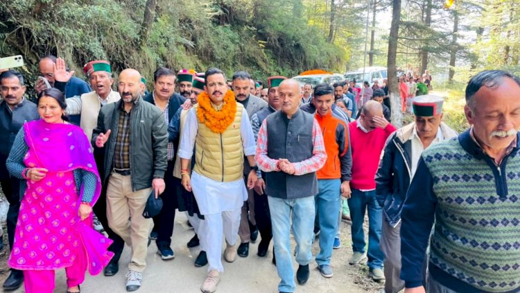 40 लाख से चौड़ी होगी चायली खुर्द सड़क – विक्रमादित्य सिंह