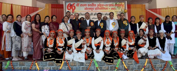 खेलों से युवाओं में त्वरित निर्णय लेने की क्षमता का होता है विकास - रोहित ठाकुर