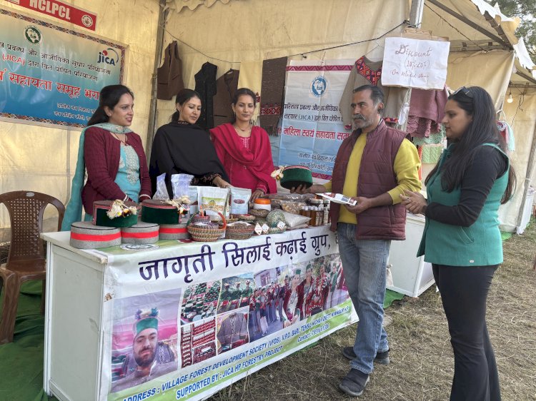 शिमला फ्लाइंग फेस्टिवल में महकी रसायन मुक्त उत्पादों की खुशबू