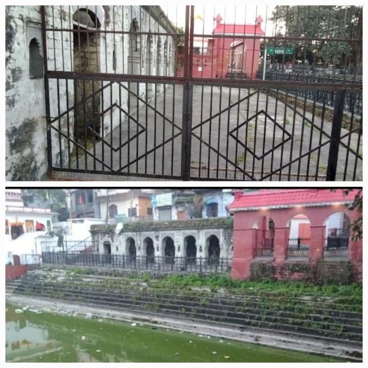 पक्का टैंक परिसर : कबाड़िये ने जड़ा दिया धर्मशाला के गेट पर ताला, नप प्रशासन को शिकायत, हो सकती है पुलिस कारवाई...