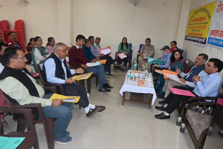 रोगी कल्याण समिति बैठकों में नगर एवं ग्राम नियोजन मंत्री राजेश धर्माणी ने की शिरकत