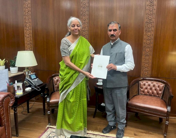 मुख्यमंत्री ने केन्द्रीय वित्त मंत्री से इस वित्त वर्ष की शेष अवधि के लिए ऋण सीमा में दो प्रतिशत वृद्धि का किया आग्रह
