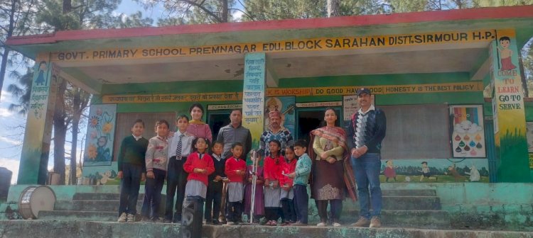 प्री प्राइमरी के बच्चों ने किया प्रार्थना सभा का संचालन,  प्रेमनगर पाठशाला की अनूठी पहल
