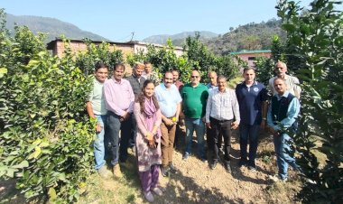 दुबई प्रतिनिधिमंडल ने एचपी शिवा परियोजना के फलों एवं कट फ्लावर के निर्यात में दिखाई गहरी रुचि