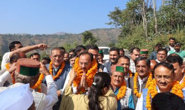 शिलाई विधानसभा क्षेत्र को आदर्श विधानसभा क्षेत्र बनाना मेरा लक्ष्य-हर्षवर्धन चौहान