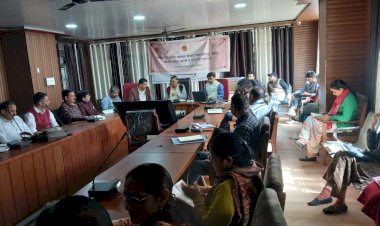 ज़िला स्तरीय मासिक मूल्यांकन बैठक का आयोजन