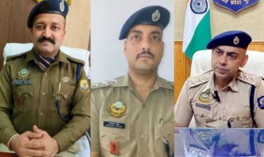 नाहन: एएसपी योगेश रोल्टा डीएसपी मानवेन्द्र ठाकुर व रमाकांत के तबादले रदद्..अधिसूचना जारी..