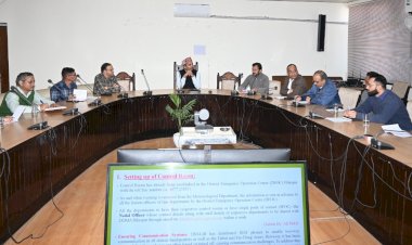 सर्दियों से निपटने की तैयारियों की समीक्षा बैठक, उपायुक्त राहुल कुमार ने दिए प्रो-एक्टिव रवैया अपनाने के निर्देश