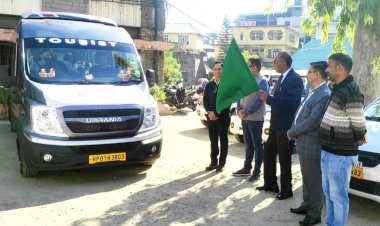 उपायुक्त ने चिल्ड्रन ऑफ द स्टेट बच्चों की बस को हरी झंडी दिखाकर किया रवाना