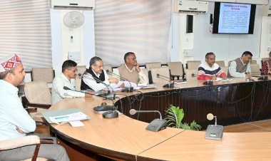 पीएम धन-धान्य कृषि योजना के अंतर्गत जिला स्तरीय समिति की बैठक आयोजित