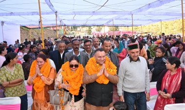 विधान सभा उपाध्यक्ष बागथन के जिला स्तरीय बाल दिवस मेला  में रहे मुख्य अतिथि