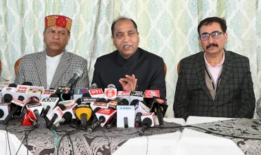 कांग्रेस सरकार का 3 साल का जश्न गले से नहीं उतर रहा : जयराम ठाकुर