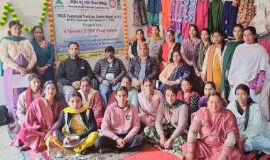 एनएसआईसी महिलाओं को बना रहा स्वाबलंबी, 25 महिलाओं को दिया कौशल विकास प्रशिक्षण