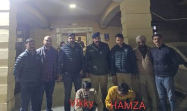 नाहन: अब गैंगस्टार हमजा के करीबी विक्की के कब्जे देशी पिस्टल औऱ जिंदा रौंद बरामद, पुलिस ने धरा...