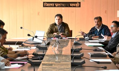 शीतकालीन मौसम 2025-26 की तैयारियों को लेकर  समीक्षा बैठक आयोजित