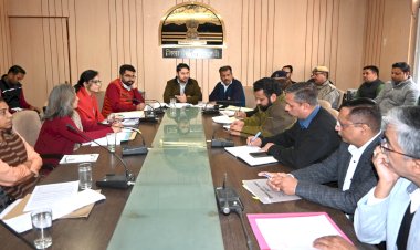 मंडी के पड्डल मैदान में होगा प्रदेश सरकार के तीन वर्ष पूर्ण होने पर राज्य स्तरीय कार्यक्रम, उपायुक्त ने की तैयारियों की समीक्षा