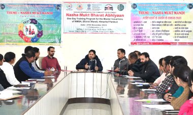 मंडी जिला में चिट्टे तथा अन्य नशे को जड़ से खत्म करने के लिए एकजुटता के साथ हो रहा कार्य- अपूर्व देवगन