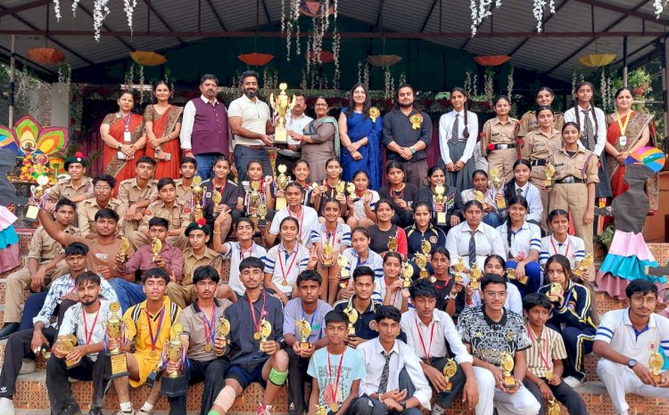 दो दिवसीय जिला स्तरीय (सीबीएसई) खेलकूद प्रतियोगिता का सफल समापन